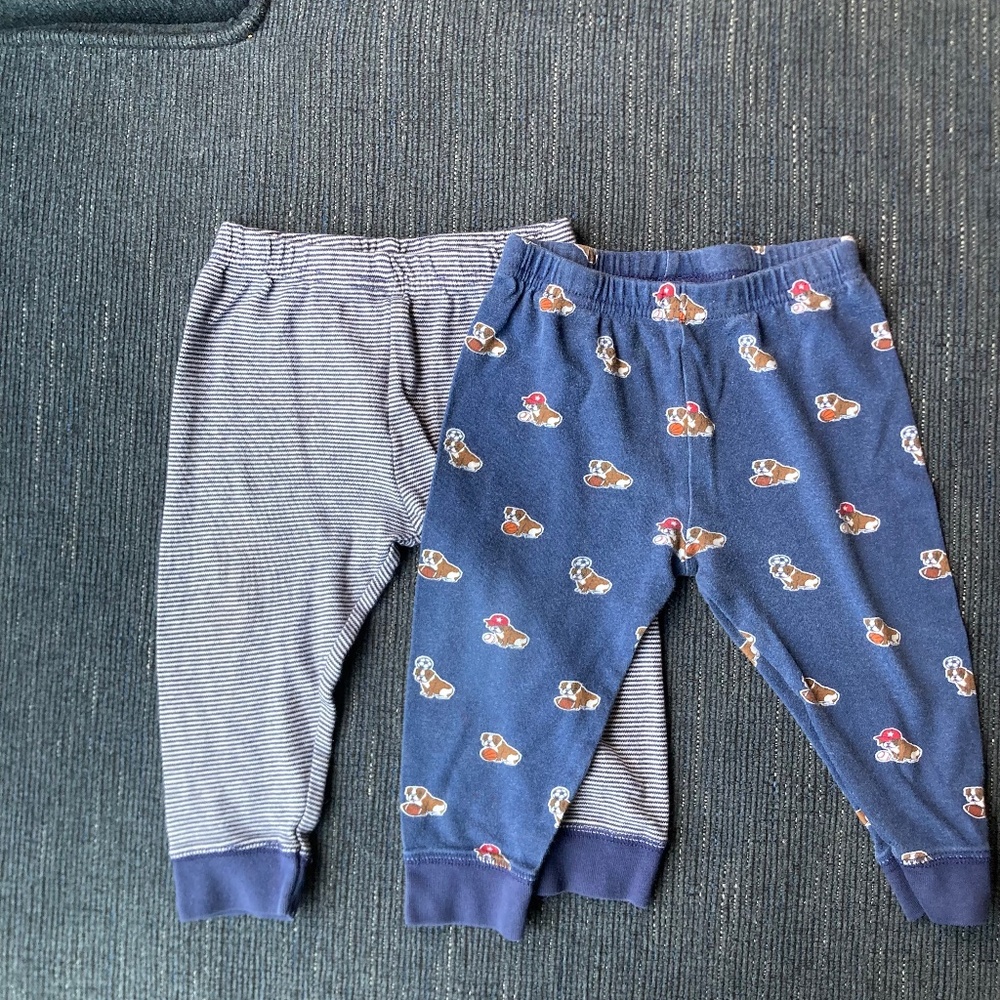Set of 2 pants 12-18m